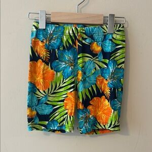 The Children's Place PJ Place Tropical Floral Kids Boys Shorts Size 7